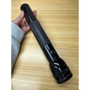 Mag-Lite 3D Cell Flashlight Black Tested Working USA Heavy Duty No Batteries